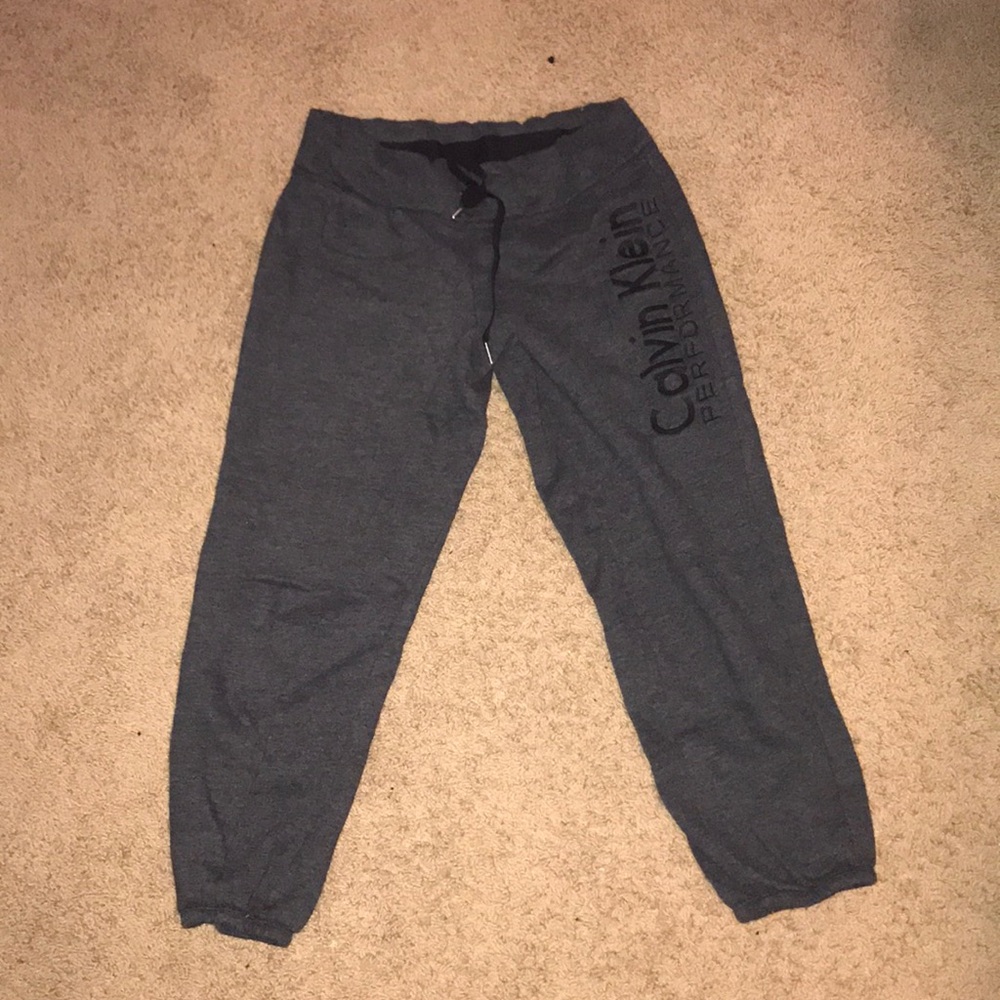 Cropped Sweatpants by Calvin Klein